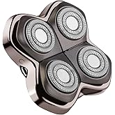 Replacement Head Compatible with Shaver PRO 4, Blade Fit for Skull Pitbull, Butterfly Kiss PRO & Palm Shavers, Replacement Head for Electric Shaver & Blade for Bald Head and for Men/Women (1 Pcs)