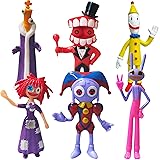 NosActGia Digital Circus Action Figures – 6 pcs