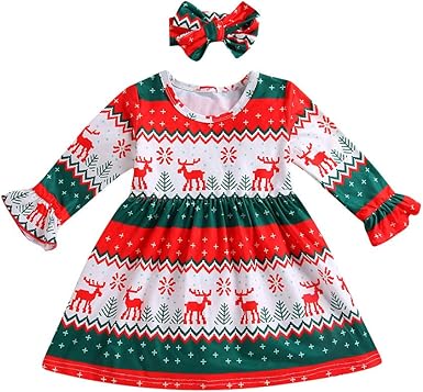 Robe Bebe Mamum Robe Bebe Fille Princesse Cerf De Noel Anniversaire Mariage Ceremonie Pour Enfant 90 12 18mois Amazon Fr Gros Electromenager