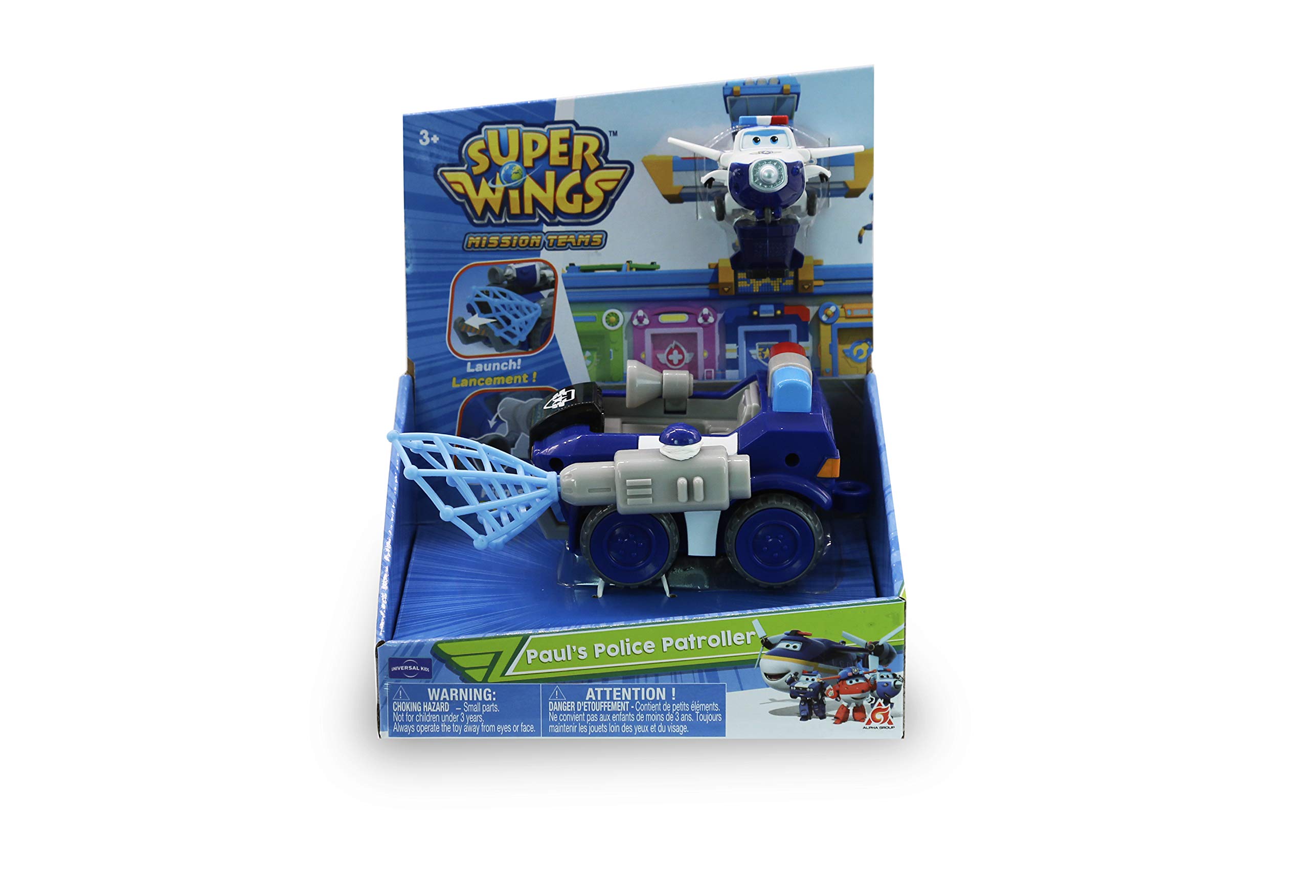 super wings 2 in 1 police patroller