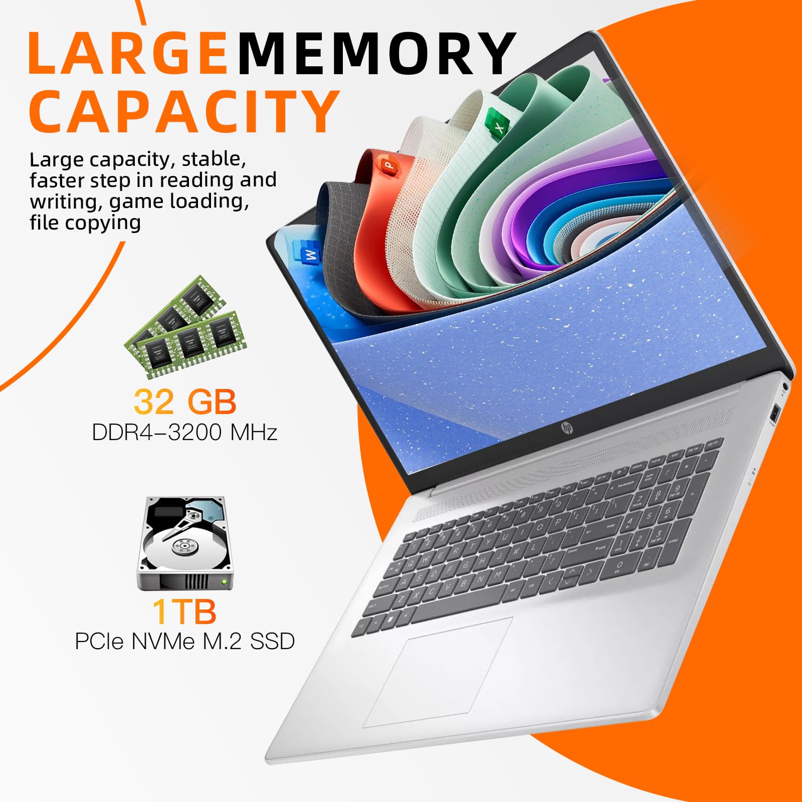 HP 2025 17 inch Laptop Business, 17.3