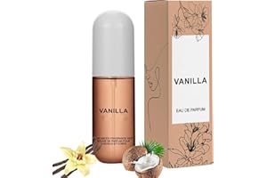 PLYMUN Vanilla Skin Perfume Body Mist Travel Size, Body & Hair Fragrance Mist, 50 Ml Travel Size Long Lasting Perfume Spray