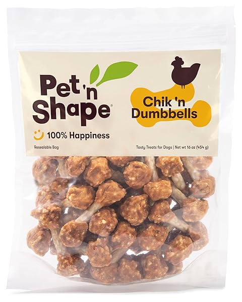 PET ‘N SHAPE CHIK ‘N RICE DUMBBELLS –...