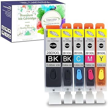 canon ts6120 edible ink
