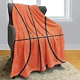 Rstick Basketball Texture Blanket 40" x 50", Gifts for Basketball Lovers, Boy Teen