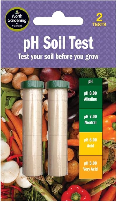 Garland Soil pH Tester 2 Pack - Accurate Soil Test Kits for Gardening