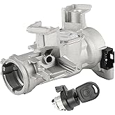 ISINFLASH Ignition Switch Kit Lock Cylinder with Key Ignition Switch Fit for Volkswagen VW Golf Jetta 2005-2011 MK5 for Audi A3 2003-2013 R8 Replace 1K0905851B 1K0905865 5Q0905865A