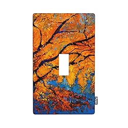 Pznen Maple Tree Light Switch Cover Plates Maple