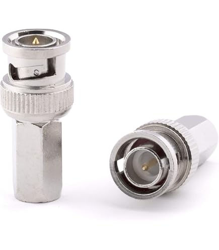 Amazon.com: THE CIMPLE CO Screw-On BNC Connectors RG59 - Male