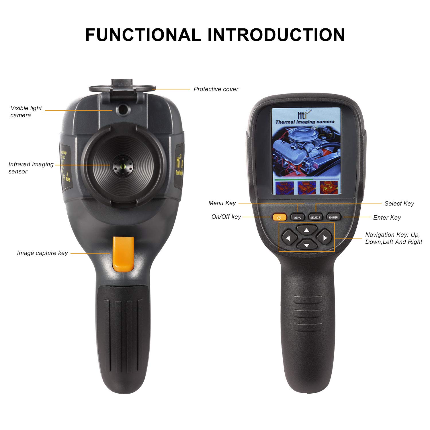 Mua HT19 New Higher Resolution 320 x 240 IR Infrared Thermal Imaging