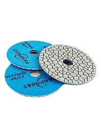 Panfreet 3 Step Diamond Polishing Pads