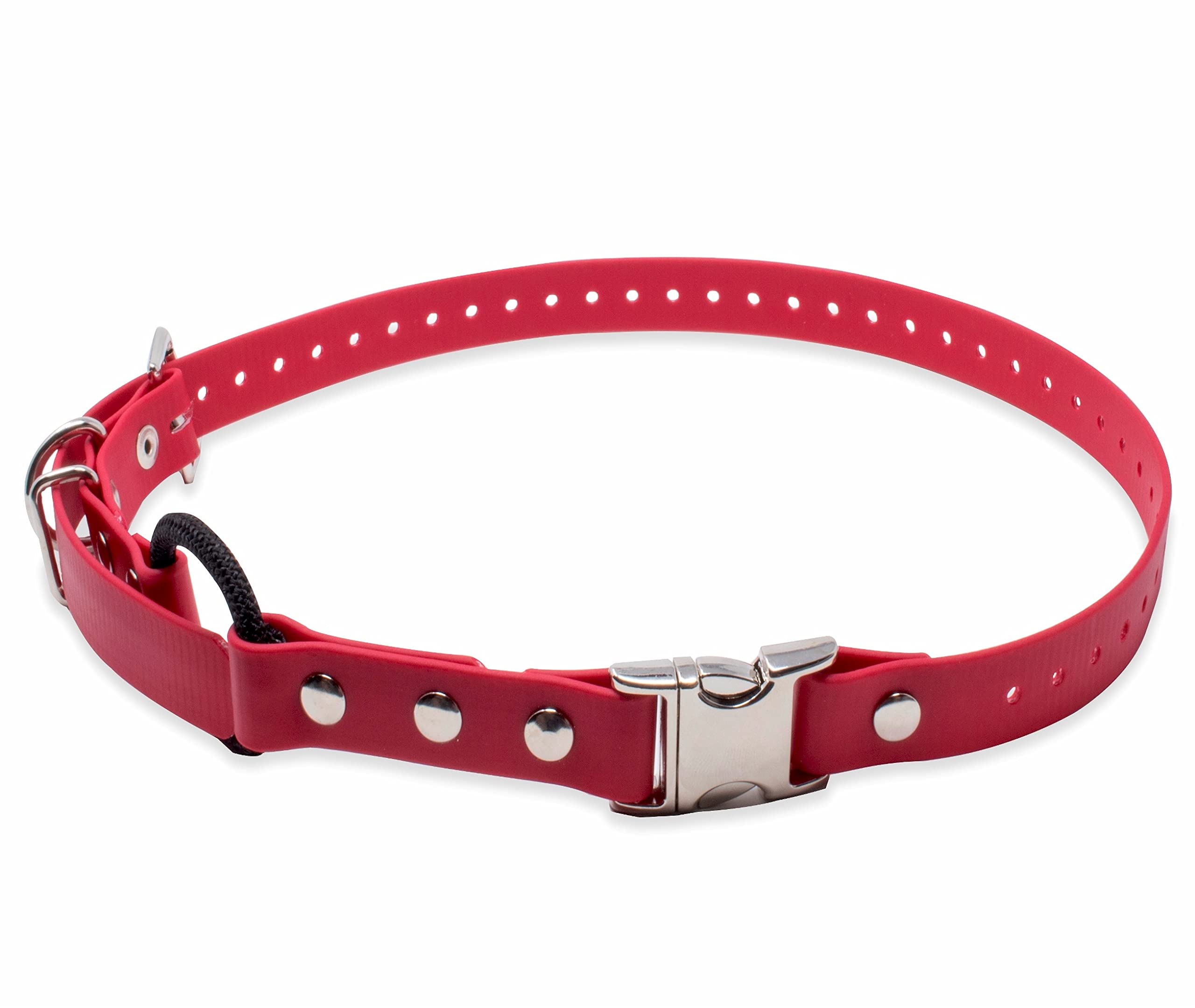 Educator Quick Snap Bungee Collar, 1-Inch Wide by 33-Inches Long, Red — image 1