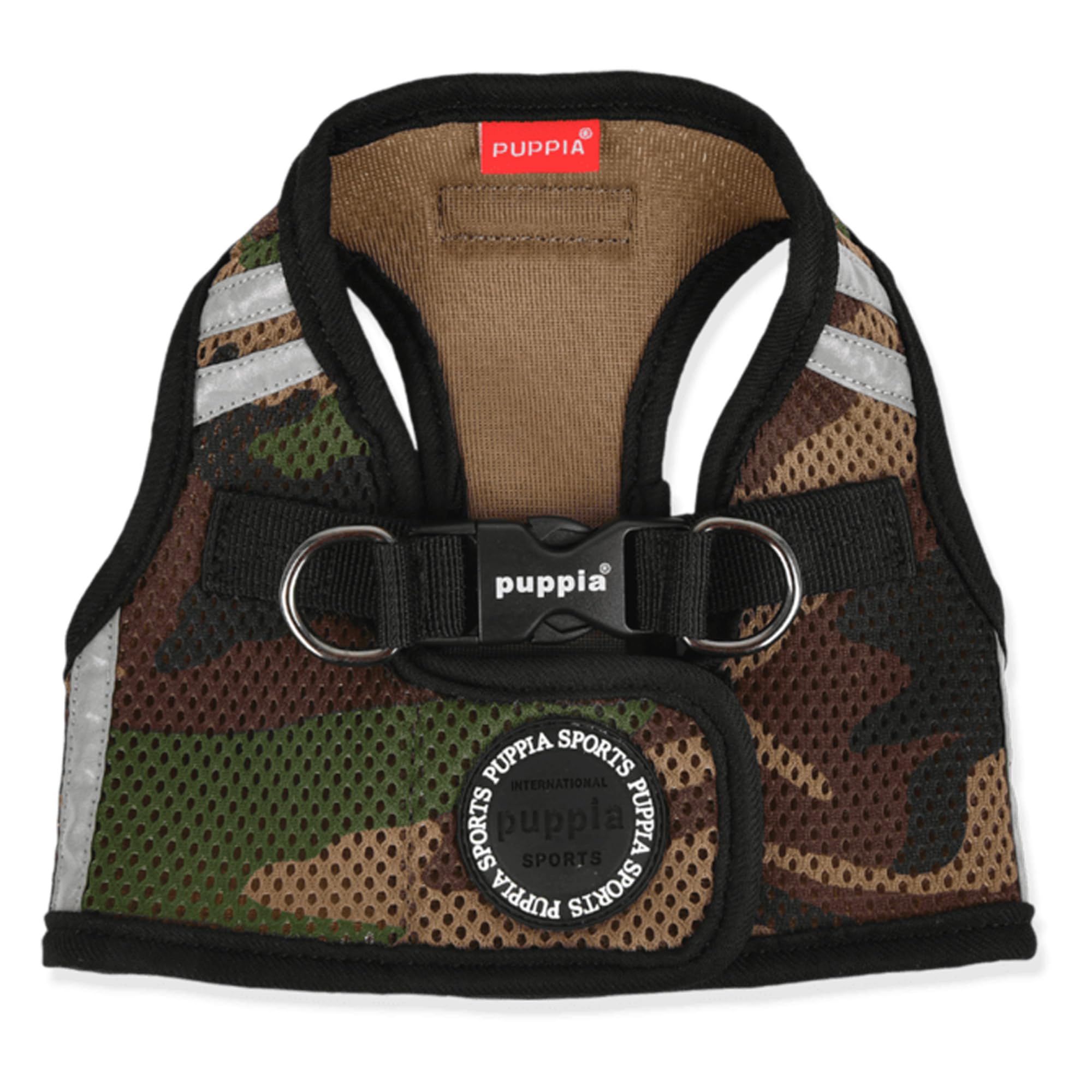 Puppia Dog Harness Soft Vest Harness Pro Camo, XL