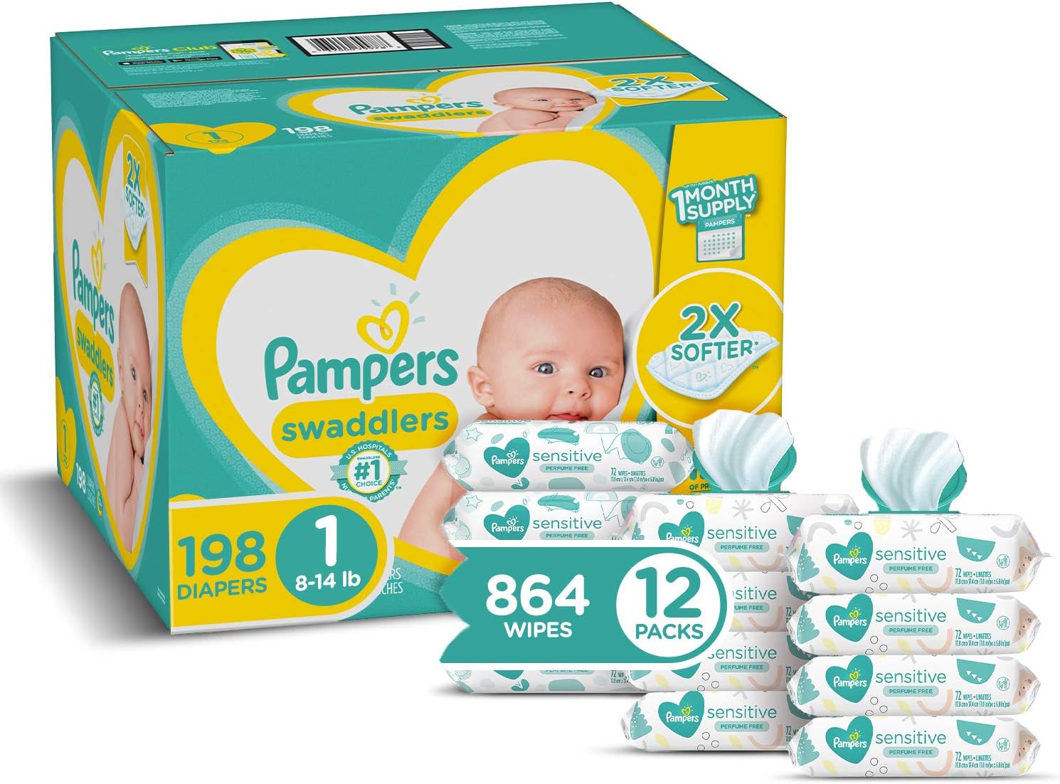 newborn baby pampers