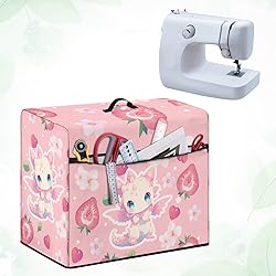 Yaparuogr Axolotl Print Sewing Machine Covers