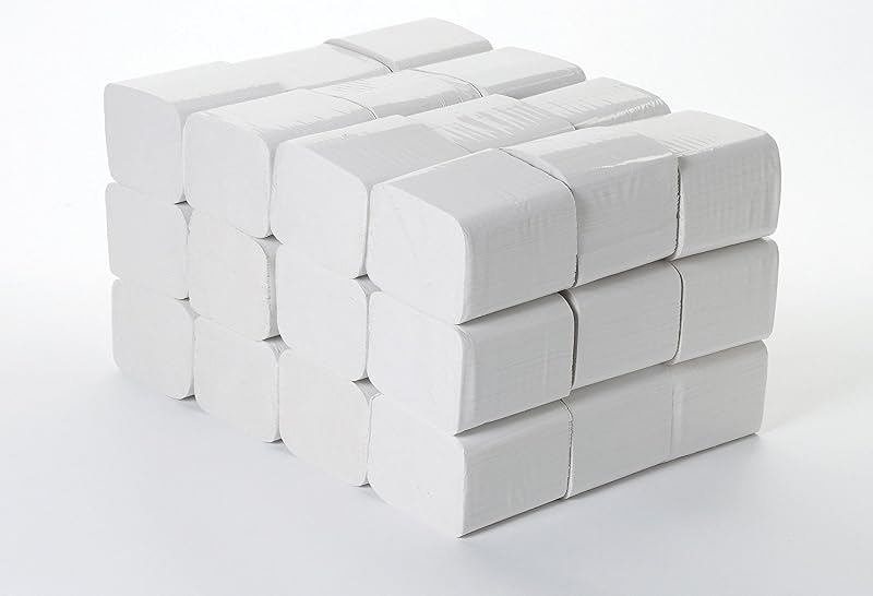 Ashland 2 Ply Toilet Tissue Flats 36 x 250 Sheets 9000 Per Case