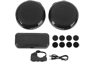 Aramox Motorcycles BT Headset with Charging Case and Remote Control Wireless Helmet Speaker Used for Skiing Cycling Climbing 