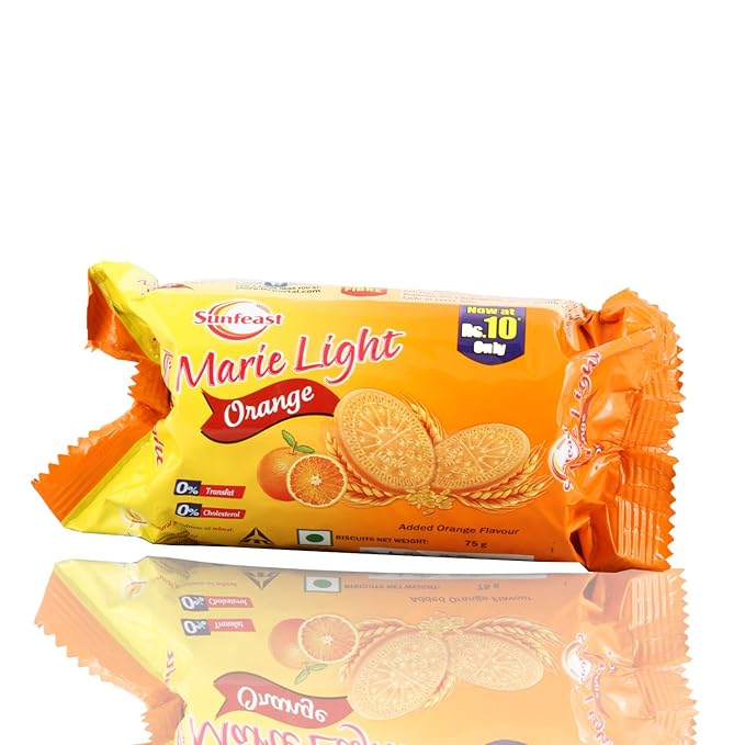 Sunfeast Marie Light Biscuit Orange, 75g Pack Amazon.in Grocery