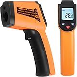 Infrared Thermometer -50°C to 400°C(-58°F to 752°F), Kitchen Digital Laser Infrared Temperature Gun for Objects and Water