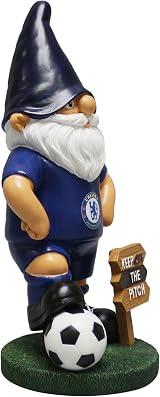 FOCO Chelsea FC Keep Off The Pitch Gnome Officially Licensed view 3