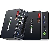 GMKtec M6 Ultra Gaming Mini PC Ryzen 7640HS (Upgraded 6600H/ 6800H), 32GB RAM DDR5 512GB SSD Dual NIC LAN 2.5GbE Desktop Computers Office Home, Triple 4K Display, WiFi 6, USB4, BT 5.2, DP, HDMI 2.0