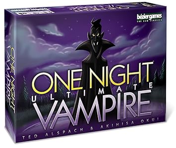 Bezier Games One Night Ultimate Vampire Board Game, Multi Color