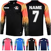 Custom Goalkeeper Jersey Youth Kids Goalie Jersey Personalized Adult Goalie Outfit