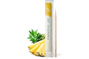 PERFEKTO24 Wonder Toothpicks with Flavor - 200x flavored toothpicks Individually Packed in 8 Refreshing Varieties - Gentle Oral Hygiene - Fresh Breath - Individually Packed Toothpicks with Flavor