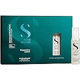 ALFAPARF MILANO Semi di Lino Reconstruction Reparative Lotion Treatment - Hair Repair for Damaged Hair, Adds Shine, Softness and Body - Thermal Protection - Anti Hair Breakage (6 Vials/2.64 oz)