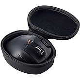 ELECOM Official Hard EVA Travel Protection Storage Case Replacement for M-XT2&3 Series, Wired/Wireless Thumb Control Trackball Mouse, Ergonomic Design, Optical Gaming Sensor - Case Only (BMA-XT2BK)