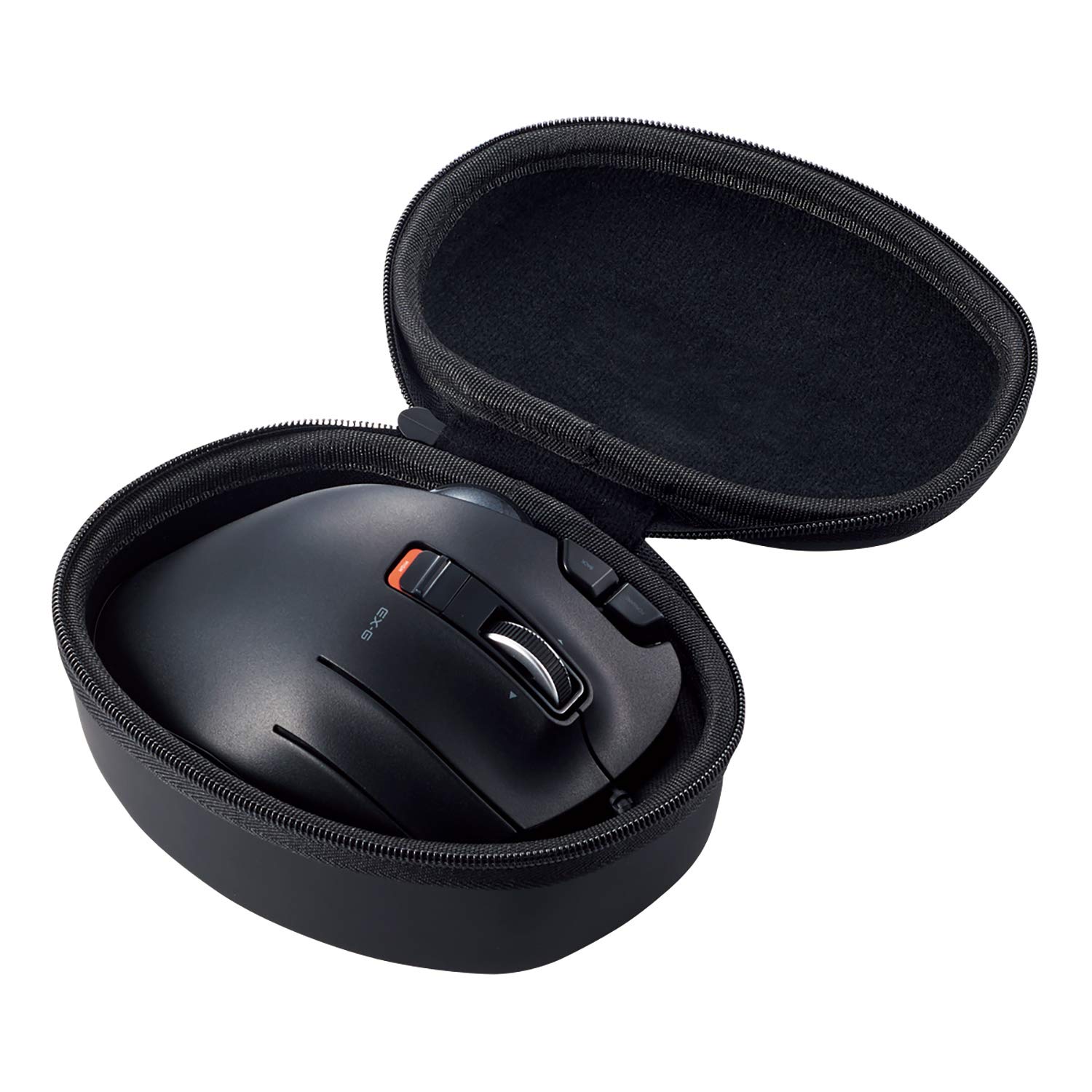 ELECOM Trackball mouse M-XT2 series EVA Hard Protective Carrying Portable Storage Case, Wired & Wireless, Black (BMA-XT2BK)