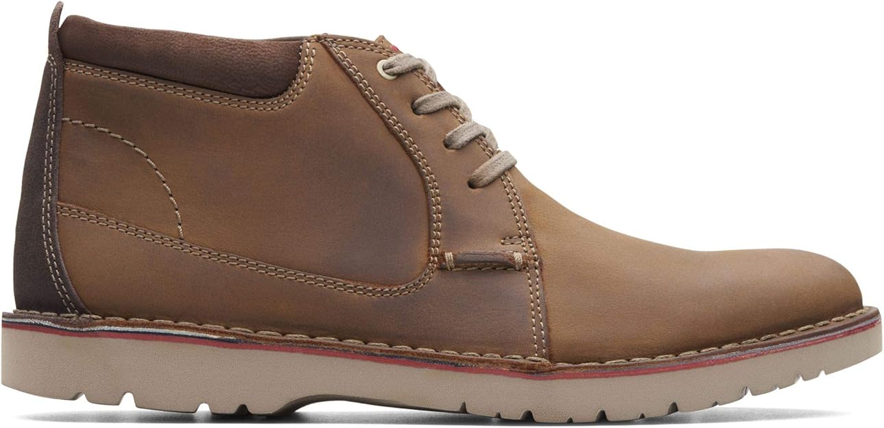 clarks vargo leather chukka boots