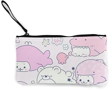 Amazon まめゴマ 財布 小銭入れ コインケース 小物入れ カードポケット 持ち運び便利 収納 ギフト プレゼント かわいい おしゃれ 人気 便利 アニメ キャラクター 雑貨 グッズ Zarker Zarker ポーチ