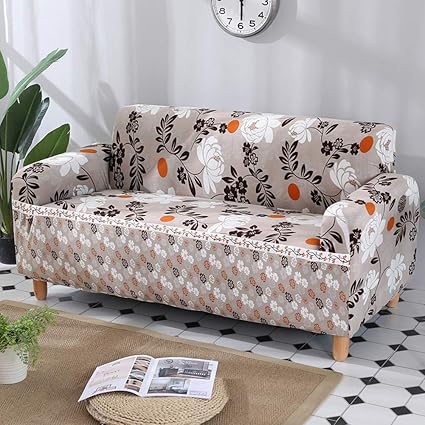 Amazon.de: Nileco Gedruckt Strecken Sofabezug, Anti-Slip Waschbar