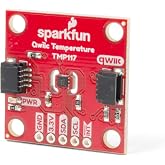 SparkFun High Precision Temperature Sensor - TMP117 (Qwiic) | Programmable temp alert limits Operating voltage 1.8V-5.5V 16-bit resolution NIST traceability Maximum range -55&deg;C to 150&deg;C
