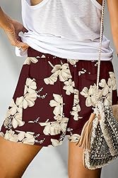 ONLYSHE Womens Shorts for Summer Casual Floral