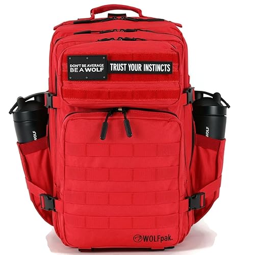 WOLFpak 45L Backpack (Elite Red) in Oman Whizz Multipurpose Daypacks