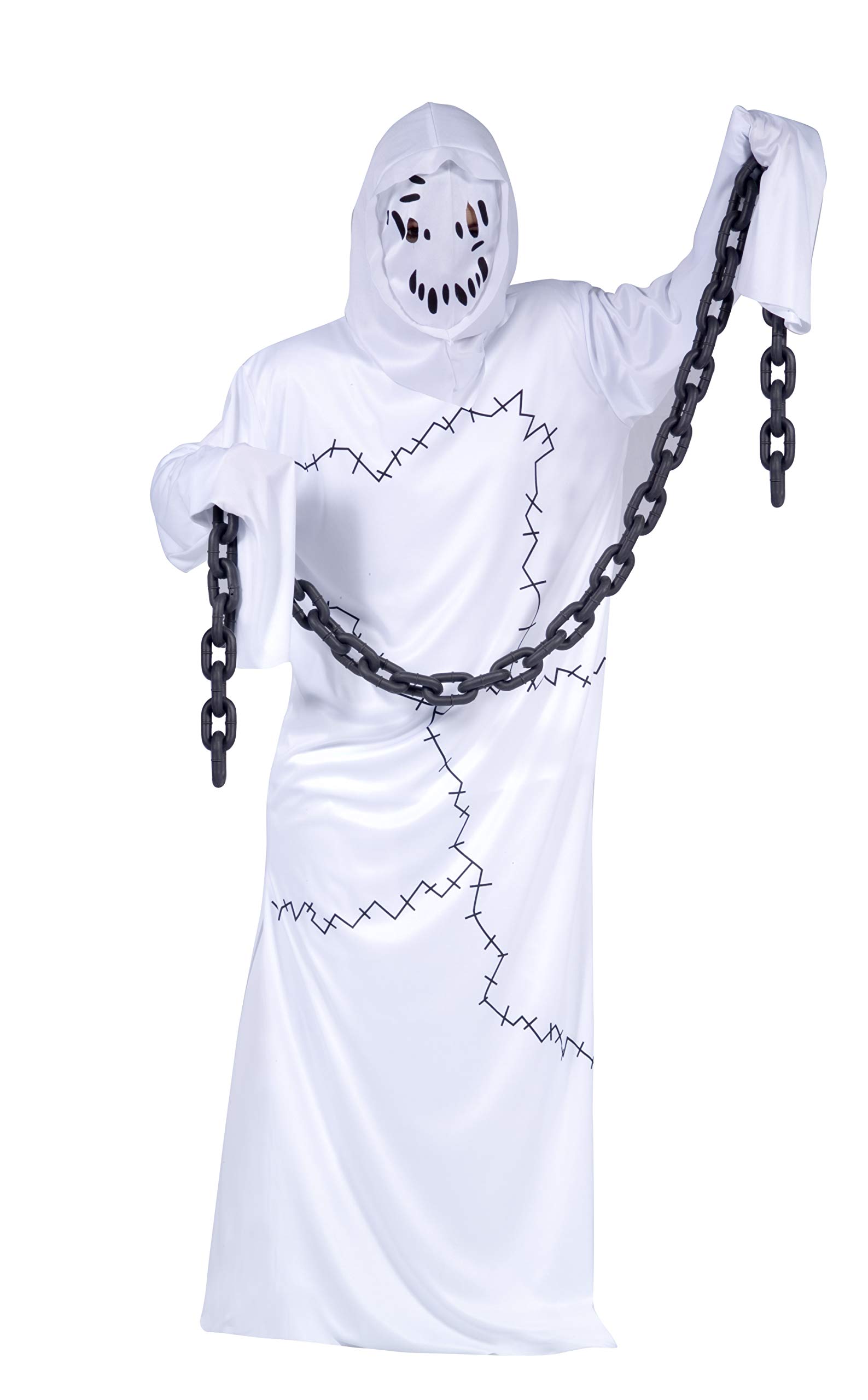 Ciao 62173 Ghost of Terror Adult Costume (One Size, White