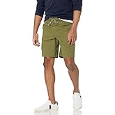 Amazon Essentials Men's 9" Elastic Waist Cargo Shorts