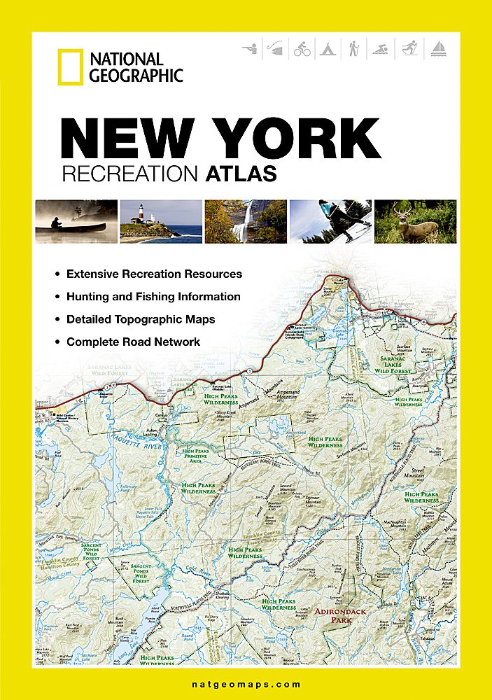 New York Recreation Atlas (Nationwide Geographic Recreation Atlas)