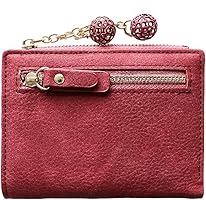 Pausseo Women Multifunctional Simple Variable Color Short Wallet Coin Purse Wallet Change Pouch Clutch Package Storage Portable Travel Shopping Handbag Holder Zipper Makeup Packet