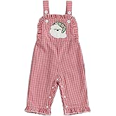 Socutebabe Baby Girl Valentines Day Outfit Fries Before Guys Romper Overalls Infant Jumpsuit Baby Valentines Suspender Pants
