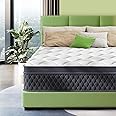 LDLON Full Size Mattress, 12 Inch Memory Foam Hybrid Mattress, Pressure Relieving Bed in a Box, Individual Pocket Springs for Motion Isolation, Edge Support, CertiPUR-US Certified, Fiberglass-Free