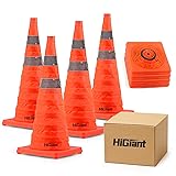 HiGiant [4 Pack] Collapsible Traffic Safety Cones