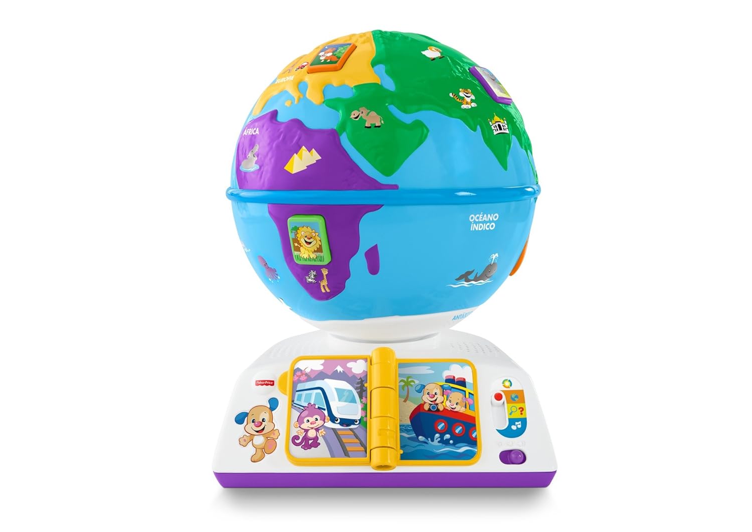 Fisher Price Globo viaja con perrito Mattel DRJ