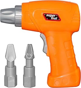 HAPTIME Toy Drill Only Suitable 237 Pieces Electric Drill Set