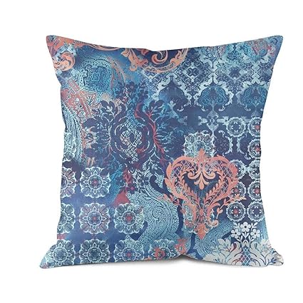 Amazon Com Newbeginer Decorative Throw Pillow Case Mandala Ethnic