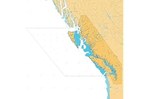 C-MAP Reveal Coastal - British Columbia and Puget Sound, Map Card for Marine GPS Navigation