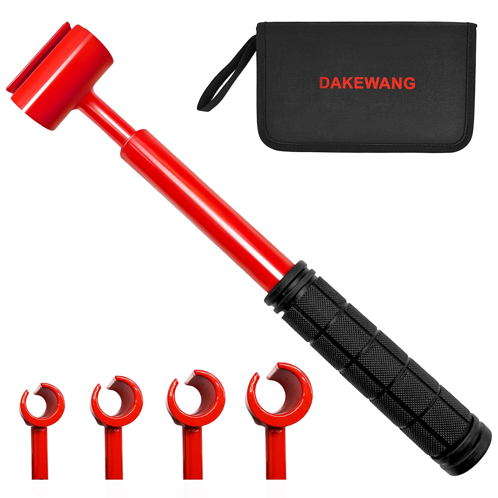 Photo 1 of (see all images) dakewang 4 in 1 Door Hinge Adjustment Tool, Hinge Gap Adjusting Wrench Set, Wrench Bender, Adjuster, Doctor Tool.(Red)