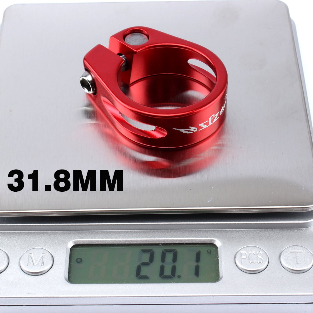 Morsetto Sella Bici Morsetto For Tubo Sella For Mountain Bike Morsetto For Tubo Sella For Bicicletta Blocco Fibbia A Sgancio Rapido Morsetto For Tubo Sella Ultraleggero In Alluminio Parte Della Bicicl - Foto 10